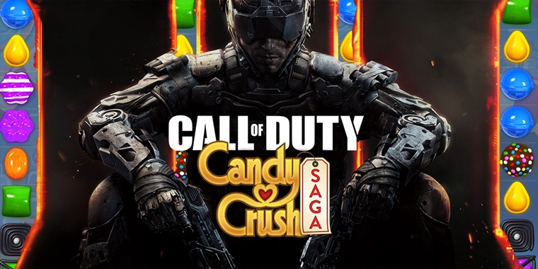 Vvojri Candy Crush pracuj na mobilnej Call of Duty hre